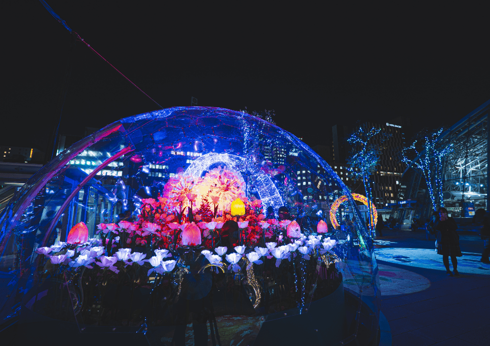 サツエキイルミネーション