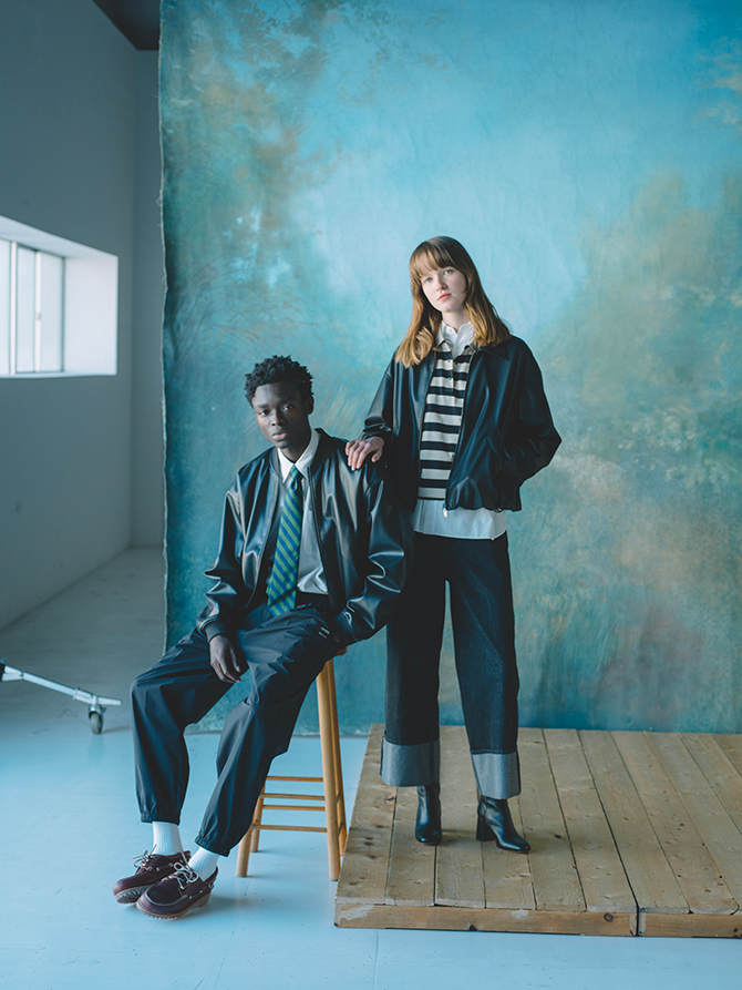 【ジャーナルスタンダードレサージュ】スタンドブルゾン カーキ 美品 journal standard L'essage（ジャーナルスタンダード レサージュ